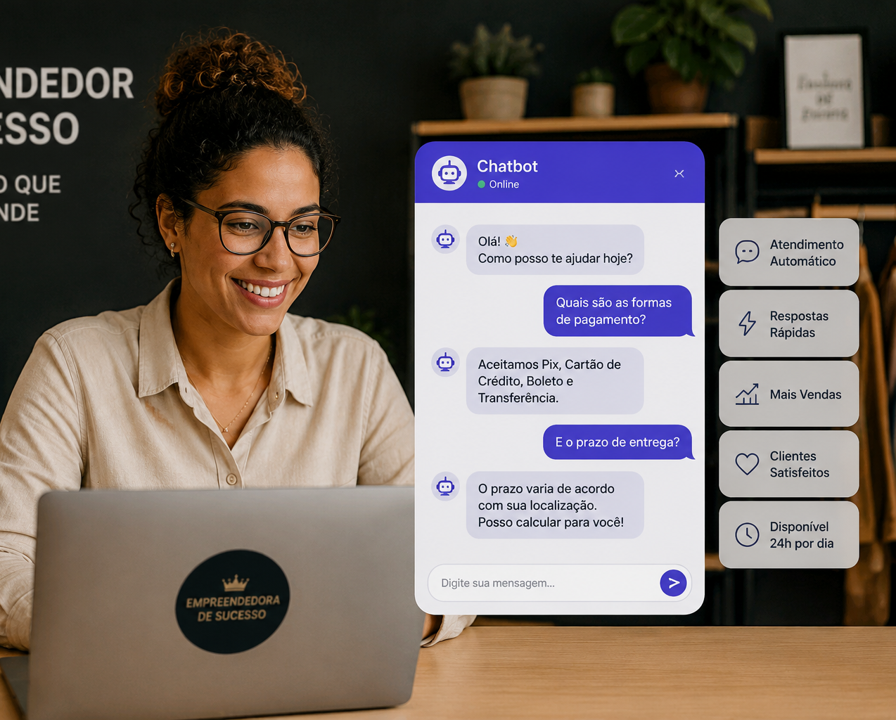 Empreendedor de sucesso - Chatbot